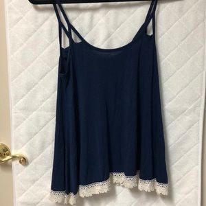Navy tank top